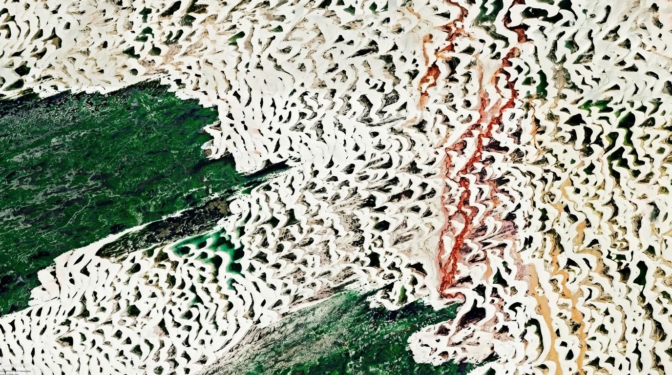 Aerial Dunes Texture